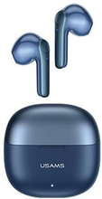 USAMS Bluetooth 5.1 høretelefoner TWS XH Series Dual mic trådløs blå / blå BHUXH03