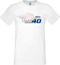 Kortærmet T-shirt til Mænd Sparco Hvid XXL