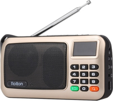 Rolton W405 FM Digital Radio Tragbarer USB Wired Computer Lautsprecher HiFi Stereo Receiver w / Taschenlampe Led-Anzeige Unterstützung TF Music Play