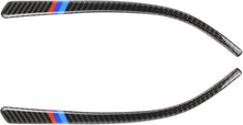 Kohlefaser Rückspiegel Anti-Rub Streifen Aufkleber 2 STÜCKE Auto Antikollisions Streifen Auto Styling Zubehör für BMW F30 F31 F32 F33 F34 (2012-2020)