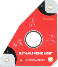 Multi-Winkel starke Kraft 40kgf Neodym-Schweißmagnet Magnetic Clamp Halter 30 ° / 60 ° / 45 ° / 90 ° mittlerer Größe