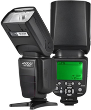 Andoer AD-980IIIN i-TTL Master Slave Blitz Speedlite 1 / 8000s HSS Eingebautes 2.4G Wireless Flash System 2.9s Recycle Time Manual & Auto Zoom GN58 für Nikon Series Kameras
