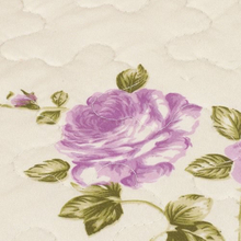 3 x Bettwäsche Set 230 * 230 CM lila Rose Blume gedruckt Muster Polyester Faser Patchwork Quilt Kuschel Kissen Fällen Bettwäsche Heimtextilien