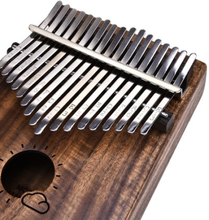 Muspor 17 Tasten EQ Kalimba Solide Akazie Thumb Piano Link Lautsprecher Elektrische Tonabnehmer mit Tasche Kabel Calimba Mbira Keyboard Instrument