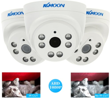 "KKmoon 1080P 2.0MP Dome AHD Überwachungskamera Analoge CCTV-Innen 3.6mm 6-Reihe IR-LED Nachtsicht 1/3 ""CMOS IR-CUT PAL-System"