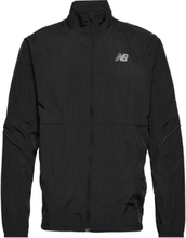 Impact Run Packable Jacket Outerwear Sport Jackets Svart New Balance*Betinget Tilbud