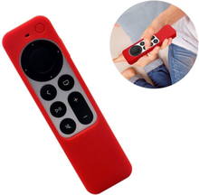 Apple TV 4K (2021) remote controller silicone cover - Red