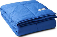 Puffy Blanket Home Textiles Cushions & Blankets Blankets & Throws Blå Bongusta*Betinget Tilbud