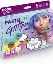 Pastell Glitter Shaker Sminkset 8 Delar