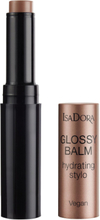 Glossy Balm Hydrating Stylo Beauty WOMEN Makeup Lips Lip Tint Brun IsaDora*Betinget Tilbud