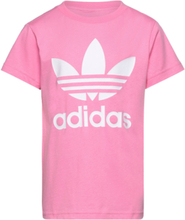 Trefoil Tee T-shirts Short-sleeved Rosa Adidas Originals*Betinget Tilbud