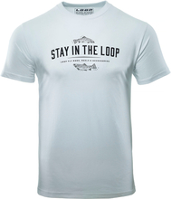 Loop - stay in the loop - t-shirt - white