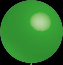 Mega grote ronde festivalballonnen groen 130 cm professionele kwaliteit