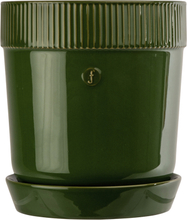 Sagaform - Elise krukke 14x15 cm grønn