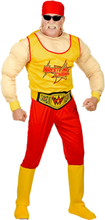 Hulk Hogan Inspirert Wrestler Kostyme