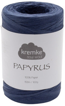 Kremke Soul Wool Papyrus 22 Marinbl