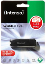 USB-stik INTENSO 3533490 USB 3.0 64 GB Sort