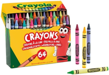 Farvevoks Crayola (64 pcs)