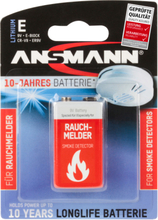 Ansmann 9v lithium voor rookmelder