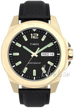 Timex TW2U82100 Essex Avenue Musta/Nahka Ø44 mm