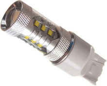 LED pære 80W Cree LED 10-30V - 7440 Canbus - Xenon hvid