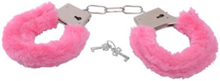 TOYZ4LOVERS Furry Handcuffs Pink Rosa handbojor