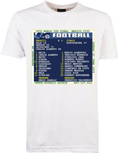 TOFFS - WK Finale 1970 (Brazilië) Retrotext T-Shirt - Wit