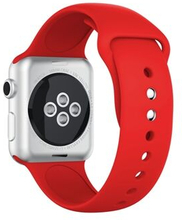 Double Buckle Soft Silicone Sport Watch Armbånd til Apple Watch Series 4 40mm / Series 3 2 1 38mm