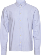 Sdval Stripe Skjorte Uformell Blå Solid*Betinget Tilbud