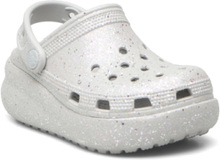 Cls Crocs Glitter Cutie Cgk Shoes Clogs Grå Crocs*Betinget Tilbud