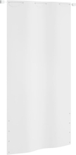 vidaXL Balkongskjerm hvit 120x240 cm oxfordstoff
