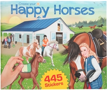 Create Your Happy Horses Askartelukirja