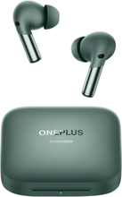 Original OnePlus Buds Pro 2 - True Wireless In-Ear Høretelefoner m. Trådløs Opladning - Arbor Green