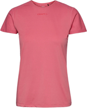 Adv Essence Ss Slim Tee W T-shirts & Tops Short-sleeved Rosa Craft*Betinget Tilbud