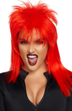 Leg Avenue Unisex Rockstar Wig Red Peruukki