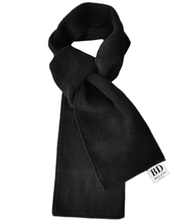 Zwarte fleece sjaal voor jongens en meisjes