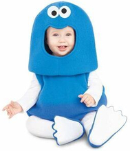 Kostume til babyer My Other Me Cookie Monster - 0-6 måneder