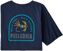 Patagonia - m´s soft hackle organic t-shirt - nena