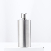 500ml Outdoor Wine Pot 304 Stainless Steel Cylindrical Hip Flask, Color: Frosted Surface
