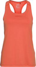 Adv Essence Singlet W T-shirts & Tops Sleeveless Oransje Craft*Betinget Tilbud