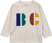 Baby Multicolor B.c Long Sleeve T-Shirt T-shirts Long-sleeved T-shirts Beige Bobo Choses*Betinget Tilbud