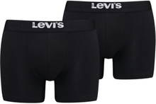Levi's Boxershorts Solid Basic Organic Cotton 2-pack Black-XXL