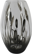 Nybro Crystal - Kaveldun vase 26 cm klar