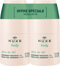 Rdt Deo Roll On Duopack 2 X 50 Ml Deodorant Roll-on Nude NUXE*Betinget Tilbud