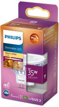 Philips: LED GU5.3 Spot 35W 12V Dimbar WarmGlow 345lm
