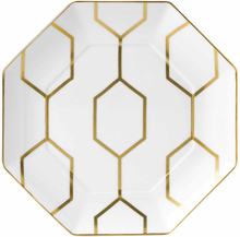 Wedgwood Gio Gold Octagonal, White 23cm