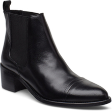 Biacarol Dress Chelsea Shoes Boots Ankle Boots Ankle Boots With Heel Black Bianco