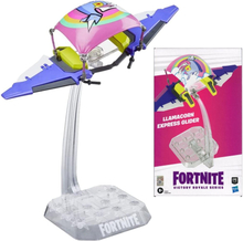 Fortnite Victory Royale Series Llamacorn Express Collectible Glider with Display Stand