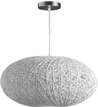 Home sweet home hanglamp Cocon ovaal - wit