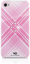 WHITE DIAMONDS Grid Pink iPhone4 sis. Crystal Pin 3,5mm